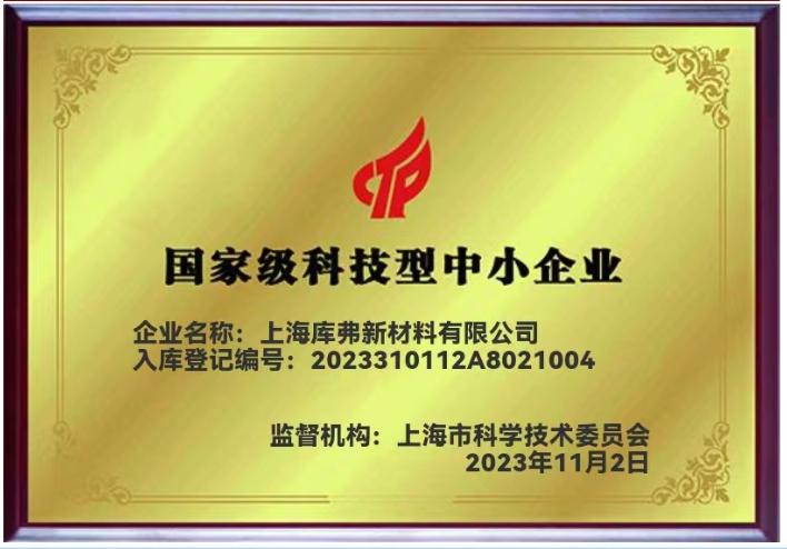 国家级科技型中小企业